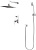 Душевая система Lemark Contest LM5829CW с внутренней частью