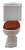 Крышка-сиденье Cezares Royal Palace CZR-012W-S-G с микролифтом, петли золото