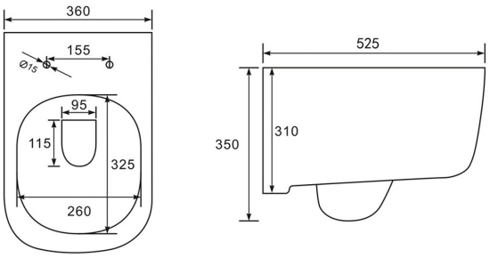 Инсталляция Grohe Rapid SL 38772001 с кнопкой + унитаз подвесной Vincea Form VT1-35
