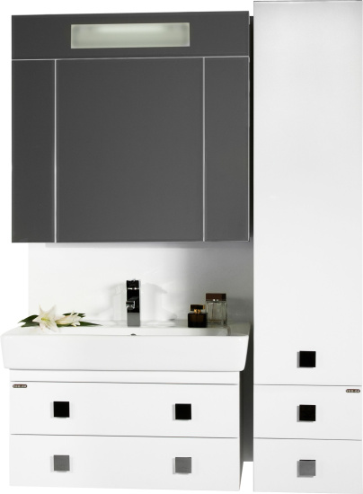 Пенал Vod-Ok Квадро 30 R, белый