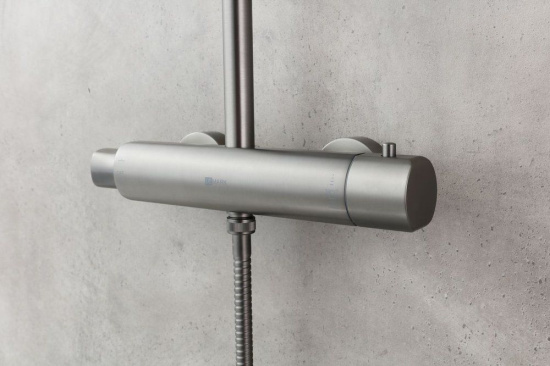 Душевая стойка Lemark Bronx LM3770GM, термостат