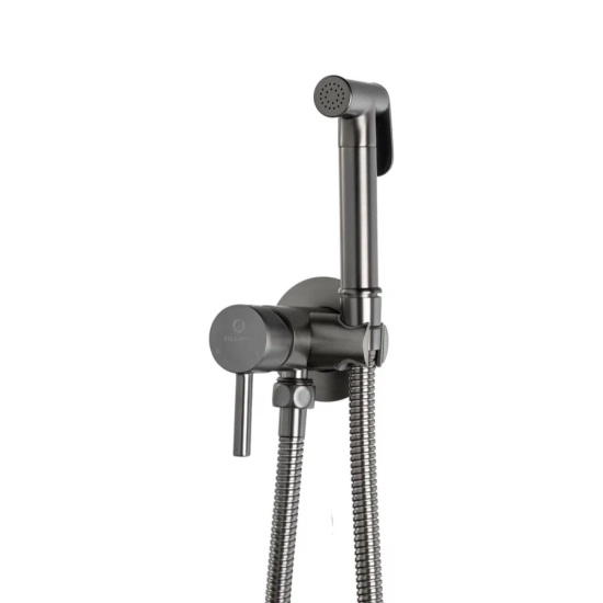 Гигиенический душ Filarete Roun FL100BG со смесителем, графит