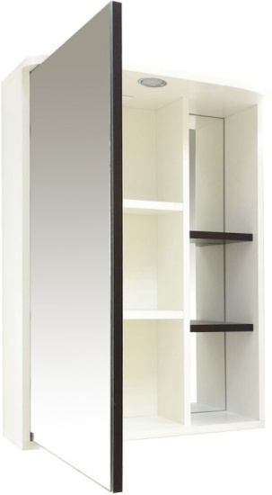 Зеркало-шкаф Misty Венера 60 комбинированный L