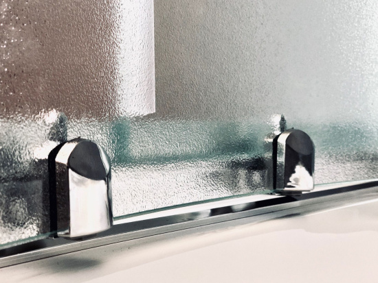 Душевой уголок Royal Bath RB 8120BK-C-CH L, с поддоном
