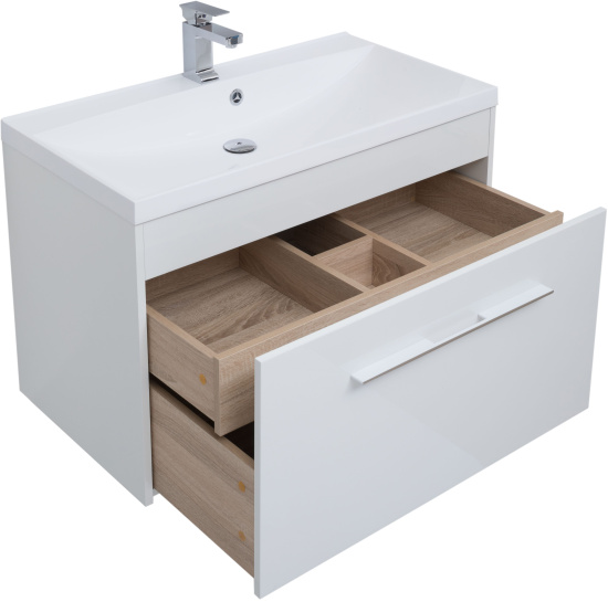 Мебель для ванной Aquanet Августа 90 белая