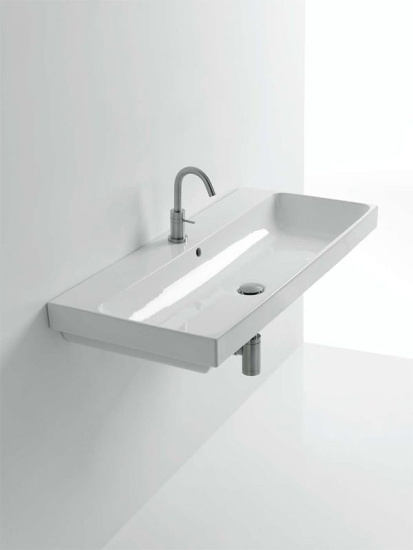 Раковина White Stone Normal 80 см, прямоугольная