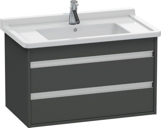 Мебель для ванной Duravit Ketho 80 графит матовый