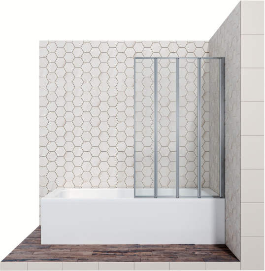 Шторка на ванну Ambassador Bath Screens 16041110R 90 см