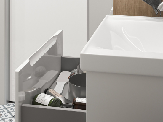 Тумба с раковиной SanStar Riana 70 подвесная