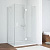 Душевой уголок Vegas Glass AFA-F 120*90 01 01 R профиль белый, стекло прозрачное