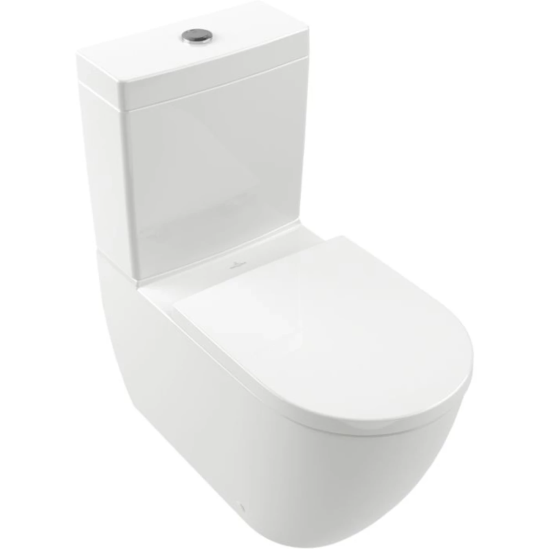 Унитаз-компакт Villeroy & Boch Subway 3.0 4672T001 альпийский белый