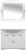 Тумба с раковиной Misty Эльбрус 100 Тумба с раковиной Misty Эльбрус 100