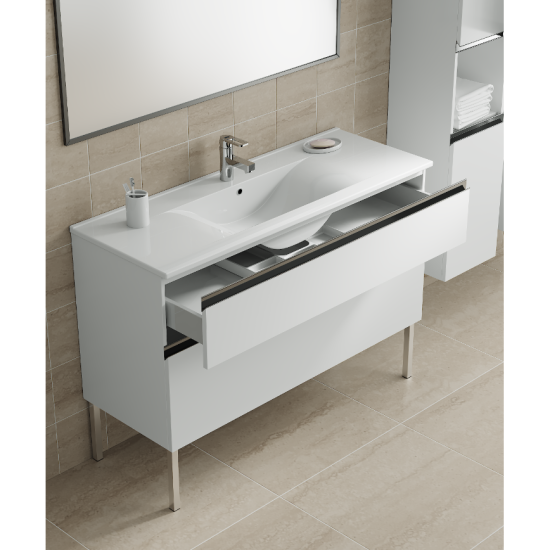 Тумба с раковиной Sanvit Стрит 2 120 белая