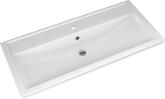 Тумба с раковиной ASB-Woodline Монте 100 бежевая