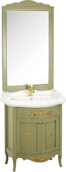 Зеркало Migliore Bella 70 oliva