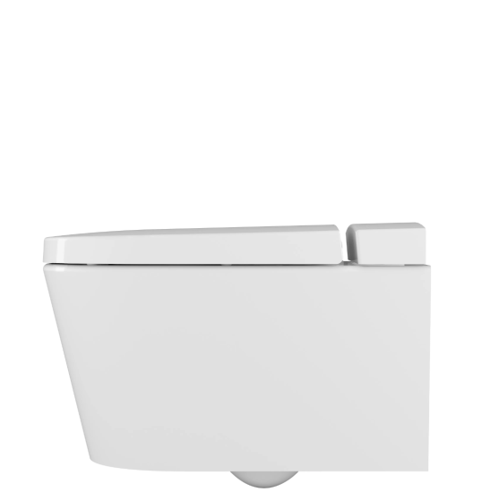 Унитаз подвесной Vitra Nest 5176B003-6233 с функцией биде, встроенным смесителем