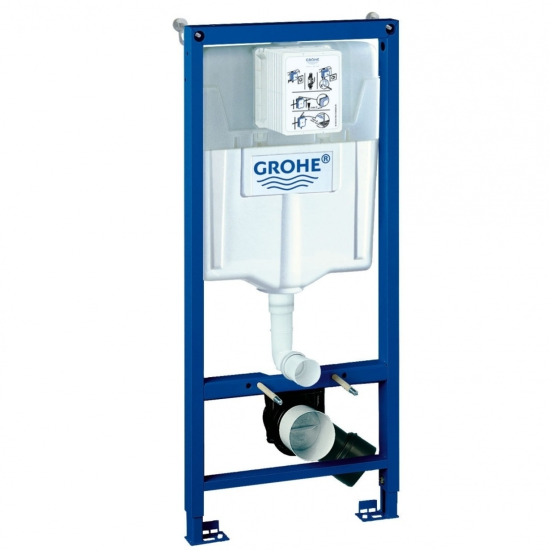Инсталляция для унитаза Grohe Rapid SL 38772001 3 в 1 с кнопкой смыва