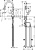 Смеситель для кухни Hansgrohe Talis M51 73851000, хром
