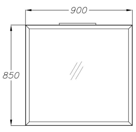Тумба с раковиной Opadiris Рубинно 90 серая, подвесная