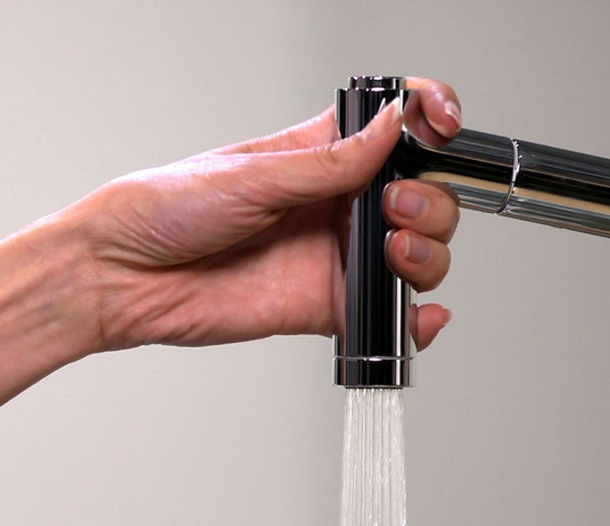 Смеситель для кухни Hansgrohe Metris M71 73801000 хром