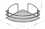 Полка Tekno-tel LM007 Полка Tekno-tel LM007