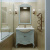 Тумба с раковиной Caprigo Verona 80 blue white, с 2 дверцами и 1 ящиком