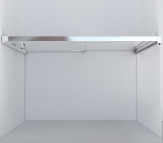 Душевая дверь в нишу Vincea Lugano VDS-1L140CL-1 140 см, профиль хром
