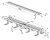 Душевой лоток Ravak Zebra 850 Душевой лоток Ravak Zebra 850