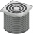 Решетка TECE TECEdrainpoint S 366 00 01 с монтажным элементом