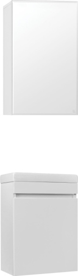 Тумба с раковиной Style Line Compact 40 Люкс, белая