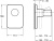 Смеситель для душа Jacob Delafon Toobi E98707-CP Смеситель для душа Jacob Delafon Toobi E98707-CP