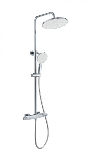 Душевая стойка Wonzon & Woghand Neo WW-B3045-A-CR с термостатом