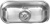 Дополнительная мойка Reginox L18 4018 LUX OKG сталь Дополнительная мойка Reginox L18 4018 LUX OKG сталь