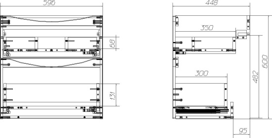 Мебель для ванной BelBagno Marino H60 rovere moro