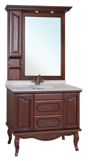 Тумба с раковиной Bellezza Рим 110 вишня