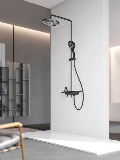 Душевая стойка AQUAme AQM8002B