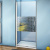 Душевая дверь в нишу Good Door Fantasy DR-100-F-CH Душевая дверь в нишу Good Door Fantasy DR-100-F-CH