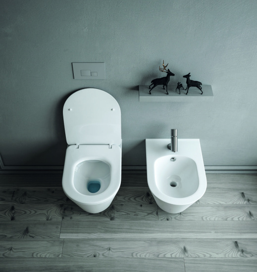 Унитаз подвесной Boheme Avva 972-MW с сидением микролифт