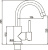 Смеситель для раковины Elghansa Rund 16B1029-Champagne Смеситель для раковины Elghansa Rund 16B1029-Champagne