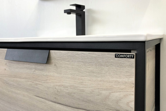 Мебель для ванной Comforty Бонн 90 дуб дымчатый