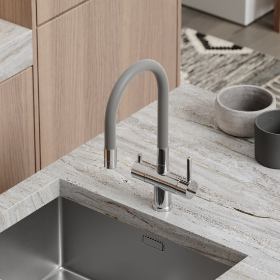 Смеситель для кухни Sancos Lucia SC4004CH, хром