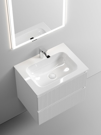Тумба с раковиной Sancos Snob T 60 см, Bianco