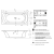 Акриловая ванна Riho Linares R 180x80 см Акриловая ванна Riho Linares R 180x80 см