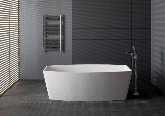 Ванна из искусственного камня Aquanet Comely TC-S04 180x80 см. глянцевая
