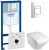 Инсталляция Grohe Rapid SL 38775001 4 в 1 + кнопка + унитаз подвесной Jacob Delafon Escale E1306 Инсталляция Grohe Rapid SL 38775001 4 в 1 + кнопка + унитаз подвесной Jacob Delafon Escale E1306