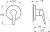 Гигиенический душ VitrA Hygienic A49271EXP со смесителем, с внутренней частью