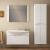 Тумба с раковиной Dreja.Eco Laguna 105 белая