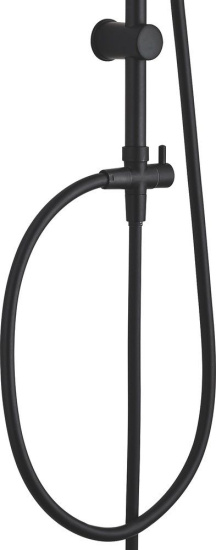 Душевая стойка Aquanet Passion AF300-70-R-B чёрная матовая