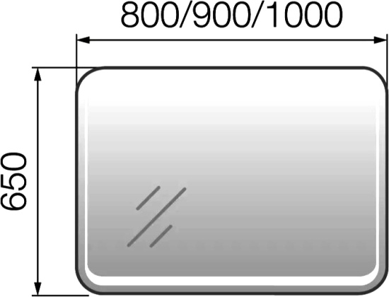 Мебель для ванной 1MarKa Wash со столешницей, дуб сонома