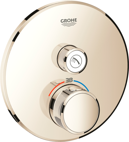 Смеситель для душа Grohe Grohtherm SmartControl 29118BE0 термостат, никель
